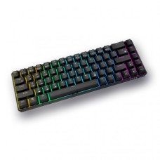 RK ROYAL KLUDGE RKG68 Hot Swappable Red Switch Wireless Mechanical Gaming Keyboard Black